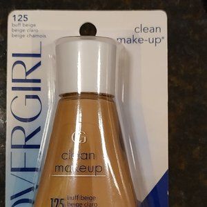 2 NWT Covergirl Clean Liquid Foundation 125 BUFF BEIGE